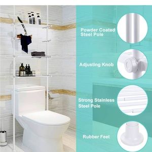 New in box factory sealed , bathroom 4 tier shelving rack …